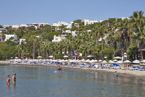 Bodrum Akyarlar Plajı Meteor Beach
