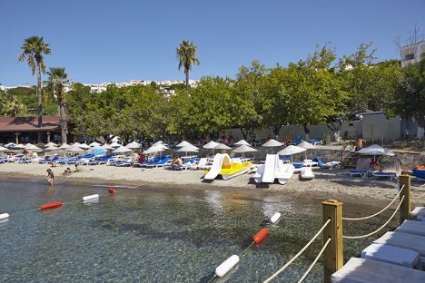 Bodrum Akyarlar Plajı Meteor Beach