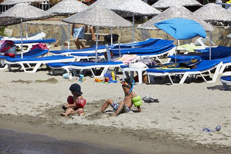 Bodrum Akyarlar Plajı Meteor Beach