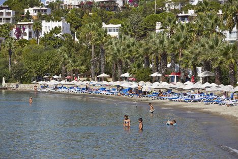 Bodrum Akyarlar Plajı Meteor Beach