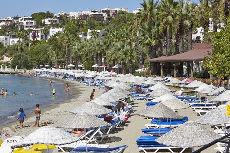 Bodrum Akyarlar Plajı Meteor Beach