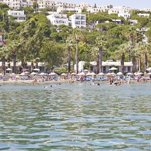 Bodrum Akyarlar Plajı Meteor Beach